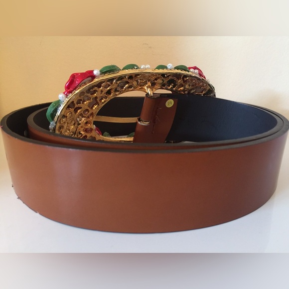 Unique flower embellished belt - Picture 4 of 4